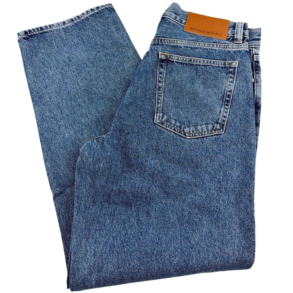 Beyond Medals Blue Loose Jeans Size S
